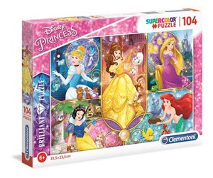 Puzzle Brilliant 104 Księżniczki