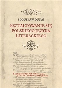 Kształtowanie się polskiego języka literackiego - Księgarnia Niemcy (DE)