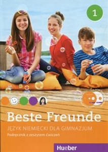 Beste Freunde 1 Podręcznik z zeszytem ćwiczeń + 2CD Gimnazjum - Księgarnia Niemcy (DE)