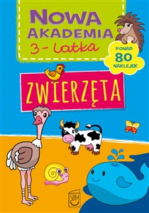 Nowa Akademia 3-latka Zwierzęta - Księgarnia UK