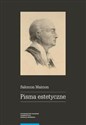 Pisma estetyczne - Salomon Maimon