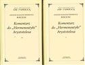 Komentarz do Hermeneutyki Arystotelesa Tom 1-2