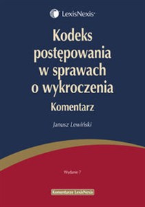 Kodeks postępowania w sprawach o wykroczenia Komentarz - Księgarnia Niemcy (DE)