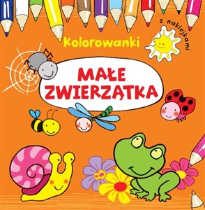 Małe zwierzątka Kolorowanki z naklejkami - Księgarnia Niemcy (DE)