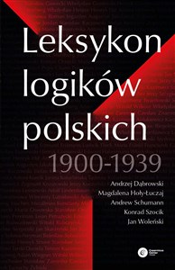 Leksykon logików polskich 1900-1939 - Księgarnia UK