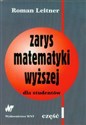 Zarys matematyki wyższej dla studentów część 1