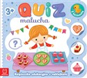 Quiz malucha. Książeczka edukacyjna z naklejkami z kaczuszką 3+ - Katarzyna Łanocha