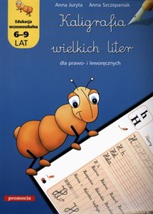 Kaligrafia wielkich liter 6-9 lat dla prawo- i leworęcznych, edukacja wczesnoszkolna - Księgarnia Niemcy (DE)