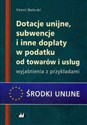 Dotacje unijne, subwencje i inne dopłaty w podatku od towarów i usług - Paweł Małecki