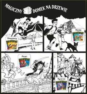 Magiczny domek na drzewie zestaw 1/2011 Dinozaury