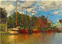 Puzzle Łodzie w Zaandam, Claude Monet 1000