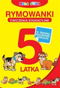 Rymowanki 5-latka Ćwiczenia edukacyjne - Księgarnia UK