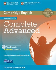 Complete Advanced Workbook without Answers with Audio CD