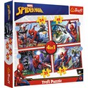 Puzzle 4w1 Bohaterski Spider-Man - 