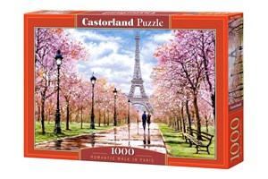 Puzzle 1000 Romantic Walk in Paris - Księgarnia UK