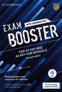 Exam Booster for A2 Key and A2 Key for Schools with Answer Key with Audio for the Revised 2020 Exams - Księgarnia Niemcy (DE)