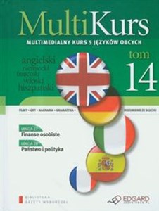Multikurs t.a 14 Finanse osobiste Multimedialny kurs 5 języków obcych