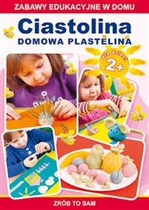 Ciastolina Domowa plastelina Zabawy edukacyjne w domu. Zrób to sam. Dla dzieci 2+