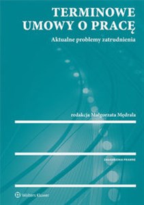 Terminowe umowy o pracę Aktualne problemy zatrudnienia - Księgarnia Niemcy (DE)