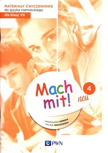 Mach mit! neu 4 Materiały ćwiczeniowe do języka niemieckiego dla klasy 7 Szkoła podstawowa