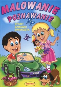 Malowanie Poznawanie Sport zabawki zwierzęta