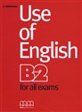 Use of English B2 for all exams