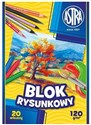 Blok rysunkowy A4 20 kartek 10 sztuk - 