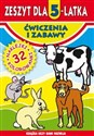 Zeszyt dla 5-latka Ćwiczenia i zabawy - Małgorzata Korczyńska, Martyna Rzepecka