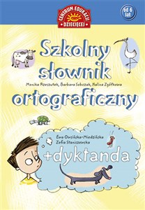 Szkolny słownik ortograficzny + dyktanda - Księgarnia Niemcy (DE)