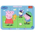 Puzzle Baby ramkowe Wesoła Świnka Peppa 10 - 