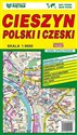 Cieszyn Polski i Czeski 1:9 000 plan miasta PIĘTKA
