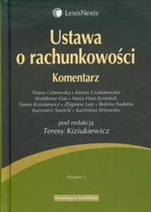 Ustawa o rachunkowości Komentarz 