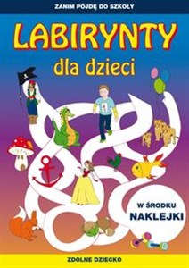 Labirynty dla dzieci Zanim pójdę do szkoły