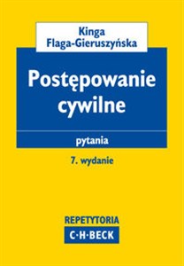 Postępowanie cywilne Pytania