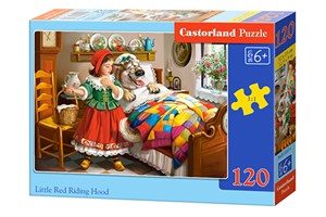 Puzzle Little Red Riding Hood 120 - Księgarnia Niemcy (DE)