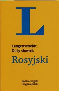 Słownik duży rosyjski polsko-rosyjski rosyjsko-polski - Księgarnia UK