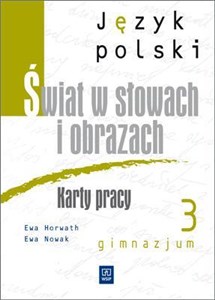 J.polski GIM Świat w słowach 3 Karty pracy WSIP