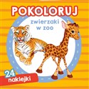 Pokoloruj zwierzaki w zoo - Opracowanie Zbiorowe