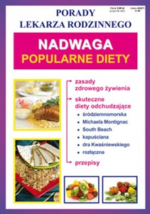 Nadwaga Popularne diety Porady Lekarza Rodzinnego 96 - Księgarnia UK