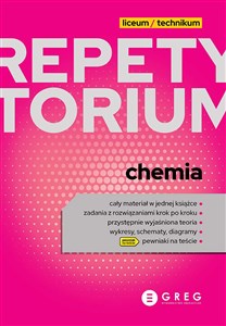 Repetytorium liceum/technikum chemia 2023