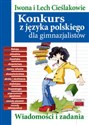 Konkurs z języka polskiego dla gimnazjalistów Wiadomości i zadania