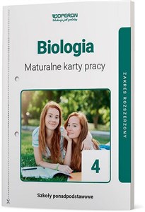 Biologia 4 Maturalne karty pracy Zakres rozszerzony Szkoła ponadpodstawowa