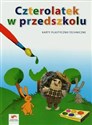 Czterolatek w przedszkolu Karty plastyczno-techniczne Wychowanie przedszkolne - Elżbieta Tokarska, Jolanta Kopała