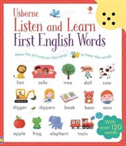 Listen and Learn First english words - Księgarnia UK