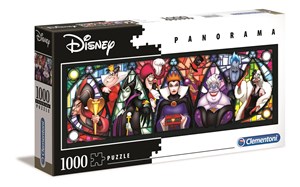 Puzzle 1000 Panorama Disney Villains