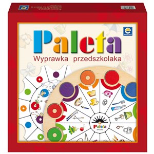 Paleta Wyprawka przedszkolaka Układanka edukacyjna dla dzieci od 4 lat