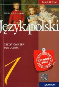 Język polski 1 Zeszyt ćwiczeń Gimnazjum - Księgarnia Niemcy (DE)