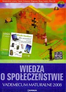 Wiedza o społeczeństwie Matura 2008 Vademecum maturalne z płytą CD