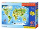 Puzzle Maxi: World Map 40 - 