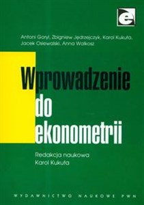 Wprowadzenie do ekonometrii - Księgarnia UK